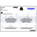 Delphi | Bremsbelagsatz, Scheibenbremse | LP1596