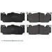 ADBP420033 Bremsbelagsatz, Scheibenbremse