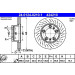 ATE | Bremsscheibe | 24.0124-0210.1 ATE | Bremsscheibe | 24.0124-0210.1