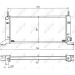 NRF | Kühler, Motorkühlung | 509500 NRF | Kühler, Motorkühlung | 509500