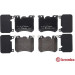 Brembo | Bremsbelagsatz, Scheibenbremse | P 06 077 Brembo | Bremsbelagsatz, Scheibenbremse | P 06 077