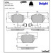 Delphi Bremsbelagsatz, Scheibenbremse LP784