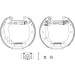 8DB 355 004-381 Bremsbackensatz Shoe Kit Pro