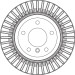 TRW | Bremsscheibe | DF4802