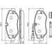BOSCH | Bremsbelagsatz, Scheibenbremse | 0 986 494 334