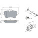 BOSCH | Bremsbelagsatz, Scheibenbremse | 0 986 494 290 BOSCH | Bremsbelagsatz, Scheibenbremse | 0 986 494 290