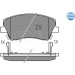 Meyle | Bremsbelagsatz, Scheibenbremse | 025 225 1817 Meyle | Bremsbelagsatz, Scheibenbremse | 025 225 1817