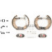 84048800 Bremsbackensatz Shoe Kit Pro