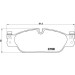 Brembo | Bremsbelagsatz, Scheibenbremse | P 36 021 Brembo | Bremsbelagsatz, Scheibenbremse | P 36 021