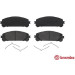 Brembo | Bremsbelagsatz, Scheibenbremse | P 83 145 Brembo | Bremsbelagsatz, Scheibenbremse | P 83 145