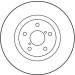 TRW | Bremsscheibe | DF1437 TRW | Bremsscheibe | DF1437
