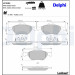 Delphi | Bremsbelagsatz, Scheibenbremse | LP2005 Delphi | Bremsbelagsatz, Scheibenbremse | LP2005