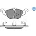 Meyle | Bremsbelagsatz, Scheibenbremse | 025 230 6317/W Meyle | Bremsbelagsatz, Scheibenbremse | 025 230 6317/W
