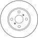 TRW | Bremsscheibe | DF2658