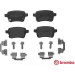 Brembo | Bremsbelagsatz, Scheibenbremse | P 59 086
