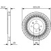 BOSCH | Bremsscheibe | 0 986 479 A90 BOSCH | Bremsscheibe | 0 986 479 A90