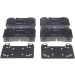 BOSCH | Bremsbelagsatz, Scheibenbremse | 0 986 460 966 BOSCH | Bremsbelagsatz, Scheibenbremse | 0 986 460 966