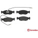 Brembo | Bremsbelagsatz, Scheibenbremse | P 61 054 Brembo | Bremsbelagsatz, Scheibenbremse | P 61 054