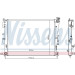 Nissens | Kühler, Motorkühlung | 66780 Nissens | Kühler, Motorkühlung | 66780
