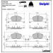 Delphi Bremsbelagsatz, Scheibenbremse LP3239