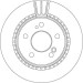 TRW | Bremsscheibe | DF4513