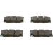 0 986 494 863 Bremsbelagsatz, Scheibenbremse