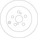 TRW | Bremsscheibe | DF4417 TRW | Bremsscheibe | DF4417