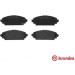 Brembo | Bremsbelagsatz, Scheibenbremse | P 28 031 Brembo | Bremsbelagsatz, Scheibenbremse | P 28 031