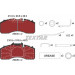 Textar | Bremsbelagsatz, Scheibenbremse | 2940501 Textar | Bremsbelagsatz, Scheibenbremse | 2940501
