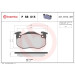 Brembo | Bremsbelagsatz, Scheibenbremse | P 68 015