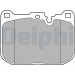Delphi | Bremsbelagsatz, Scheibenbremse | LP3248 Delphi | Bremsbelagsatz, Scheibenbremse | LP3248