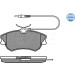 025 218 8818 Bremsbelagsatz, Scheibenbremse MEYLE-ORIGINAL: True to OE.