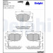 Delphi | Bremsbelagsatz, Scheibenbremse | LP1073 Delphi | Bremsbelagsatz, Scheibenbremse | LP1073