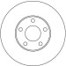 TRW | Bremsscheibe | DF4045 TRW | Bremsscheibe | DF4045