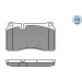Meyle | Bremsbelagsatz, Scheibenbremse | 025 240 9817/PD Meyle | Bremsbelagsatz, Scheibenbremse | 025 240 9817/PD