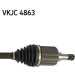 SKF | Antriebswelle | VKJC 4863