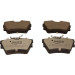 Bremsbelagsatz, Scheibenbremse QUARO SILVER CERAMIC QP3612C