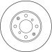 TRW | Bremsscheibe | DF1436 TRW | Bremsscheibe | DF1436