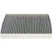 BOSCH 1 987 432 543 Innenraumfilter Aktivkohlefilter, 252x235x32 mm