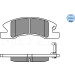 Meyle | Bremsbelagsatz, Scheibenbremse | 025 242 2914/W Meyle | Bremsbelagsatz, Scheibenbremse | 025 242 2914/W