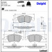 Delphi | Bremsbelagsatz, Scheibenbremse | LP3152