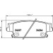Hella | Bremsbelagsatz, Scheibenbremse | 8DB 355 012-231