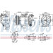 Nissens | Kompressor, Klimaanlage | 890653 Nissens | Kompressor, Klimaanlage | 890653