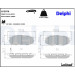 Delphi | Bremsbelagsatz, Scheibenbremse | LP2076 Delphi | Bremsbelagsatz, Scheibenbremse | LP2076