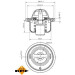 NRF | Thermostat, Kühlmittel | 725076 NRF | Thermostat, Kühlmittel | 725076