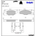 Delphi Bremsbelagsatz, Scheibenbremse LP756