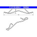 ATE | Feder, Bremssattel | 11.8116-0264.1 ATE | Feder, Bremssattel | 11.8116-0264.1