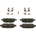 0 986 424 650 Bremsbelagsatz, Scheibenbremse