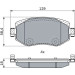 BOSCH | Bremsbelagsatz, Scheibenbremse | 0 986 424 386 BOSCH | Bremsbelagsatz, Scheibenbremse | 0 986 424 386