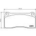 Hella | Bremsbelagsatz, Scheibenbremse | 8DB 355 008-981